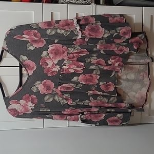 Sew in Love Peplum with cap Sleeves